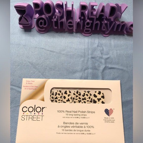 Color Street Other - Color Street Leopard Nail Polish Strips